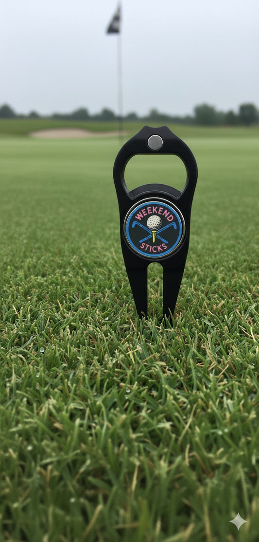 Retro Divot Tool & Ball Marker