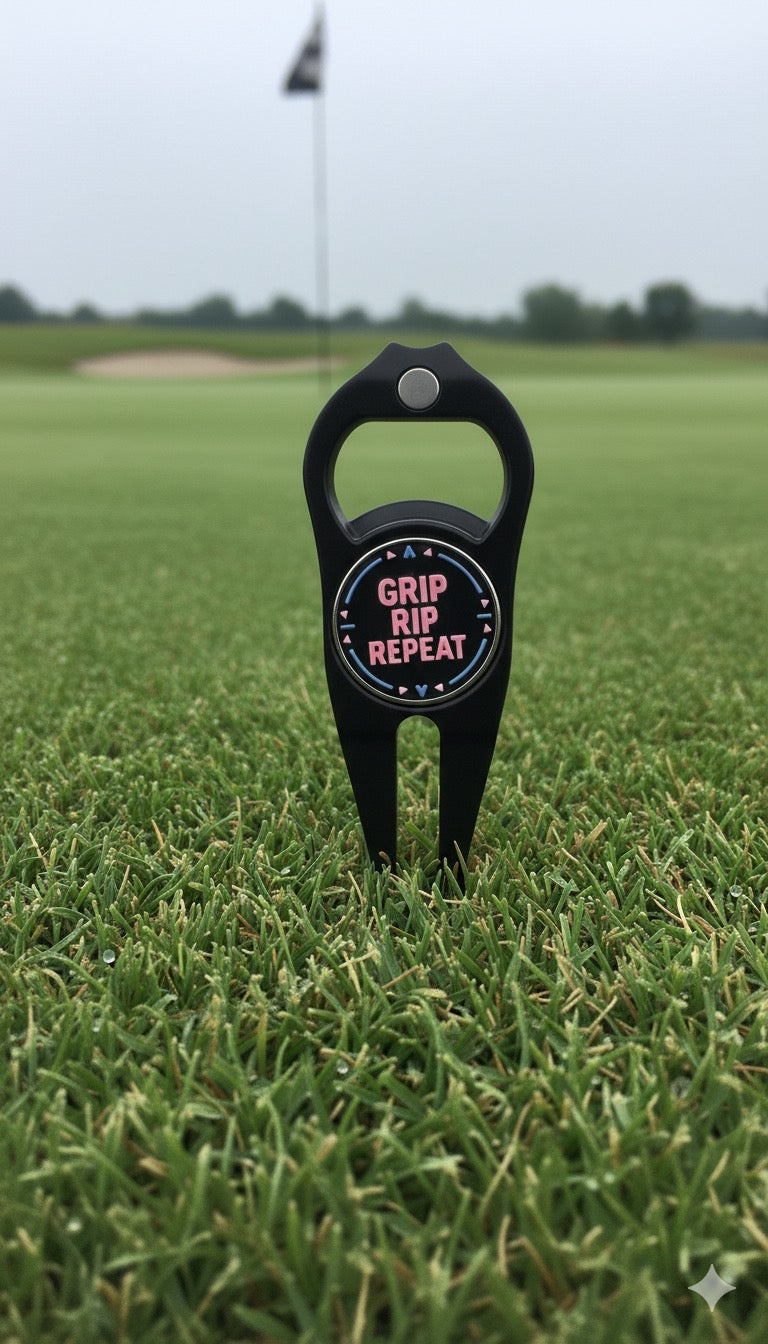Retro Divot Tool & Ball Marker