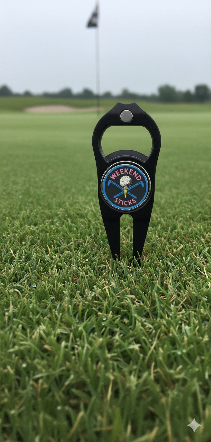 Retro Divot Tool & Ball Marker