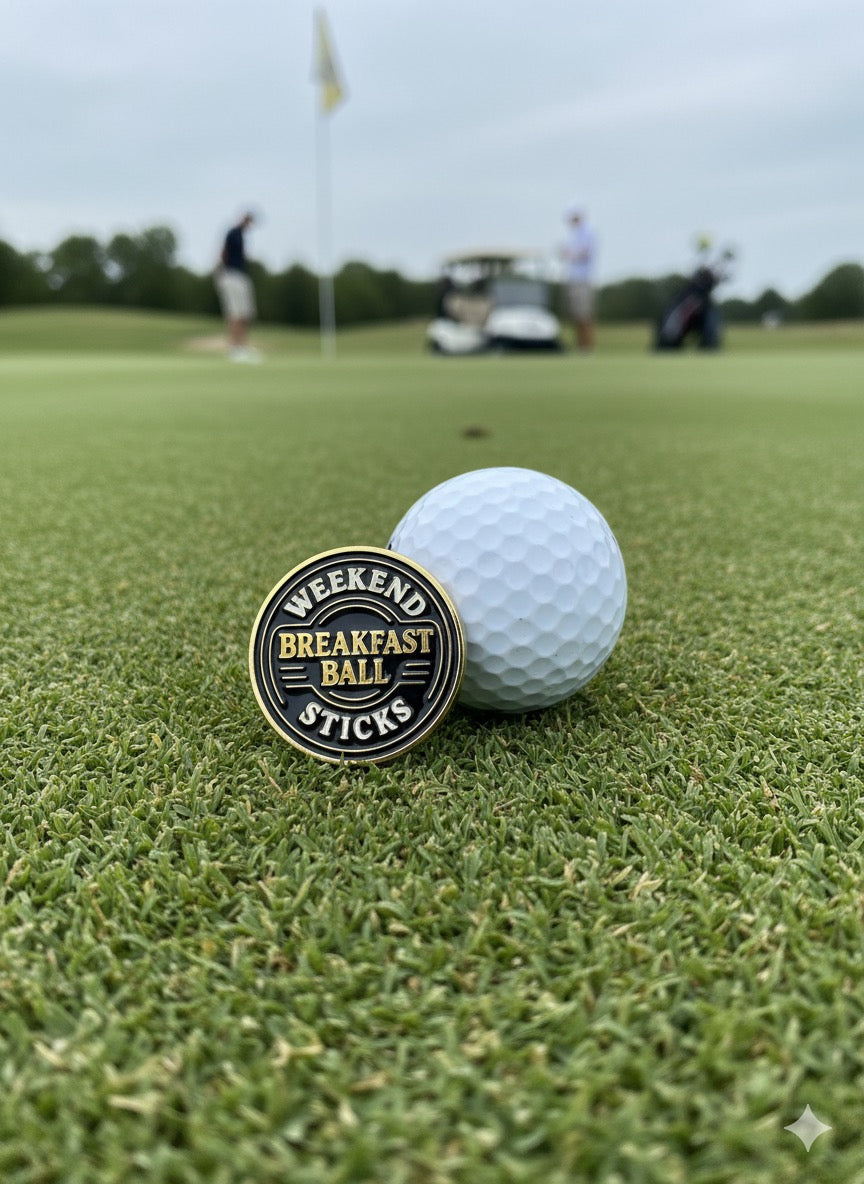 Breakfast Ball Divot Tool & Ball Marker