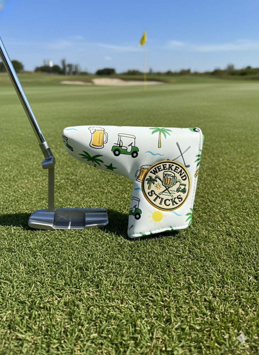 Palms and Pints Putter Cover
