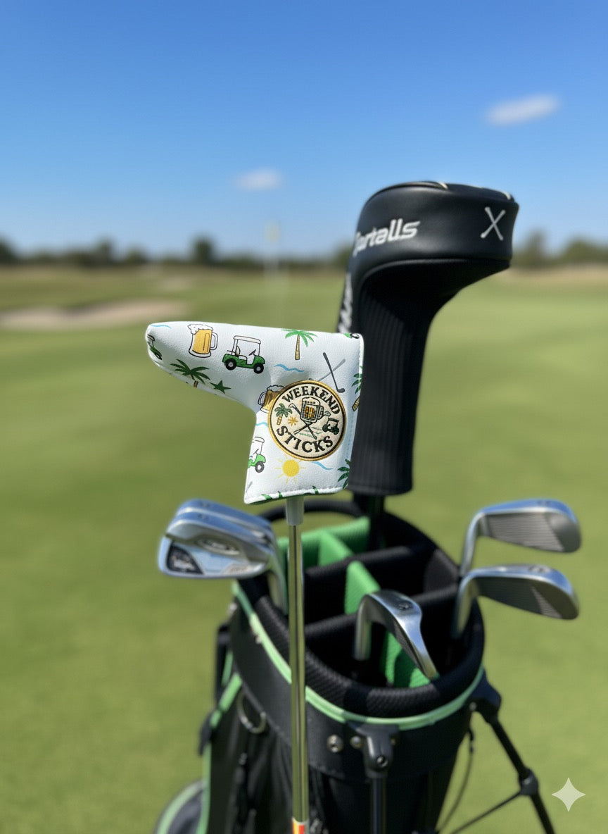 Palms and Pints Putter Cover